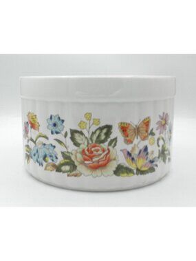 Cottage Garden by Aynsley 7 Inch Souffle Oven-to-Table Pattern AYNOGA